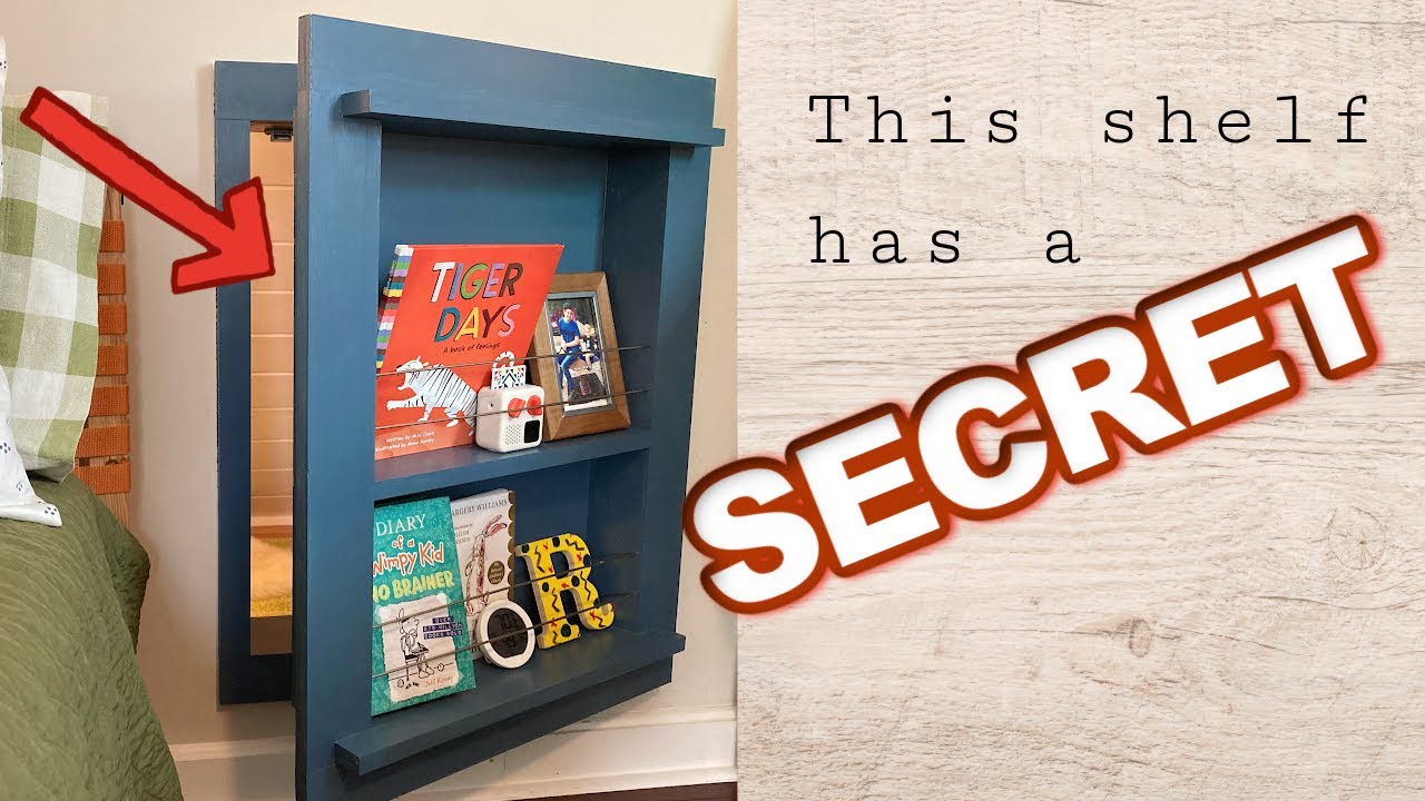 Hidden Door DIY | How I Built a Secret Door with Cabinet Hinges