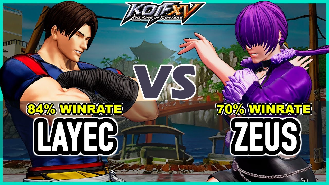 KOF XV 🔥 Layec (Kim/Rugal/O.Chris) vs Zeus (O.Shermie/Dolores/Rock)