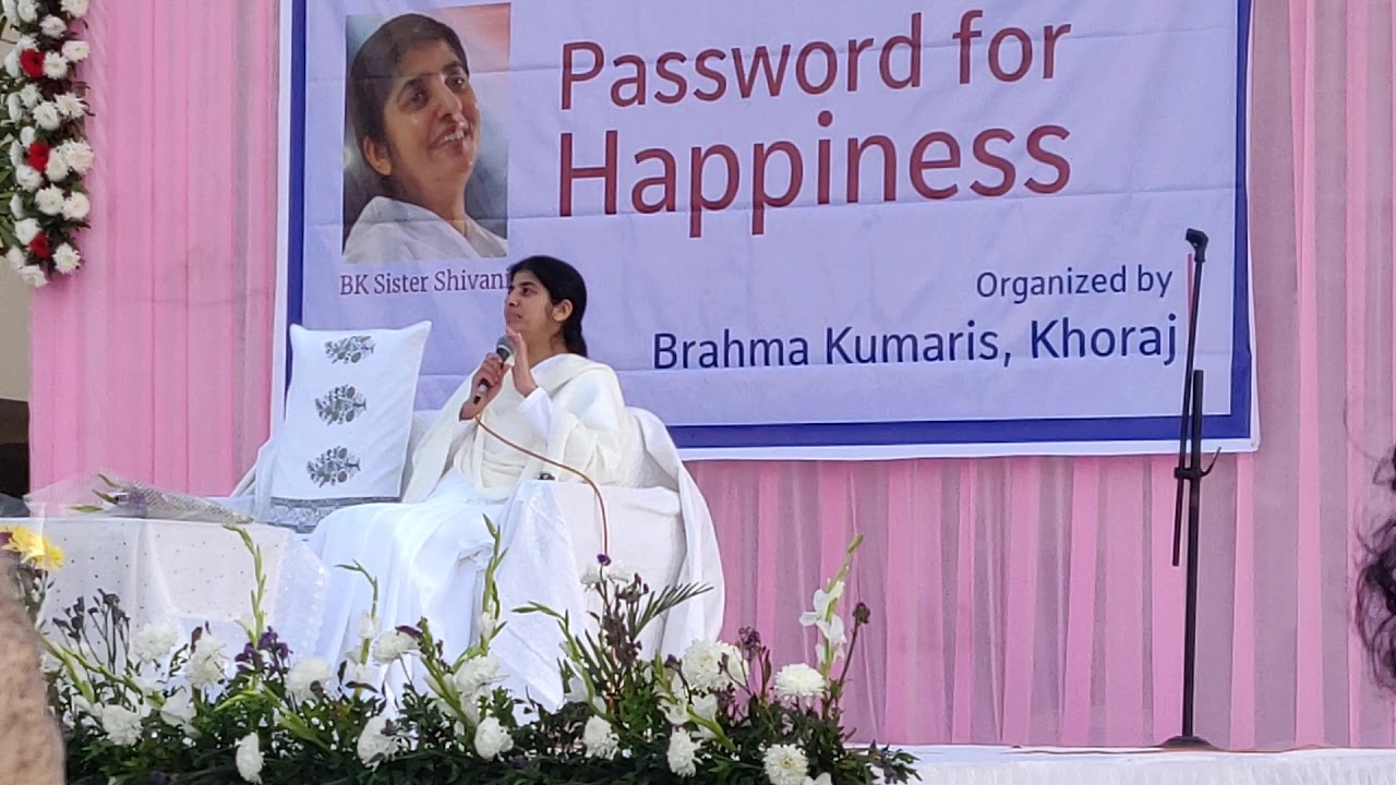 BK Sister Shivani saying about Shantigram