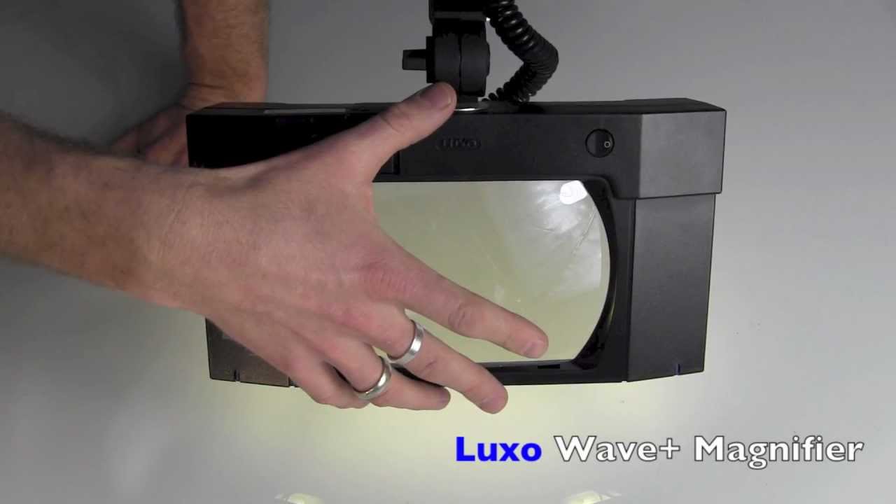 Luxo Wave+ Magnifiers (ESD-Safe and LED)