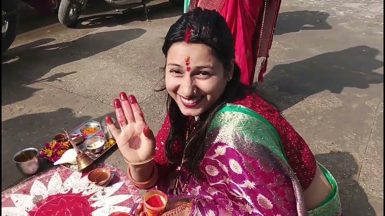 छोटी भतीजी के नामकरण में गए।❤️❤️