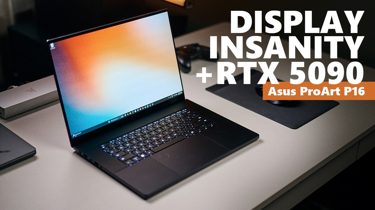 If only your Macbook Pro had such a screen - Asus ProArt P16 RTX 5090