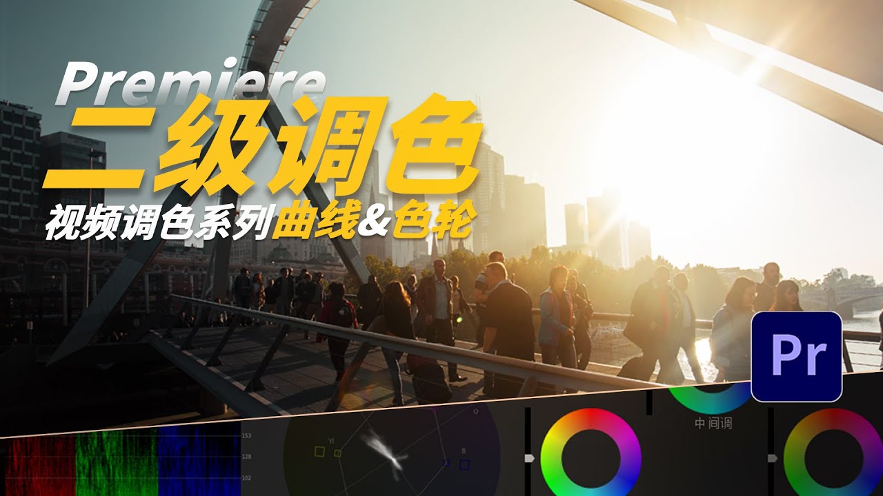 【干货】PR视频调色系列｜二级调色-曲线&色轮｜经验分享