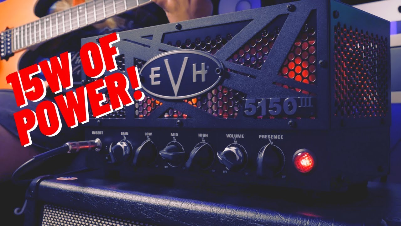 EVH 5150 III Stealth 15W | Amp Demo