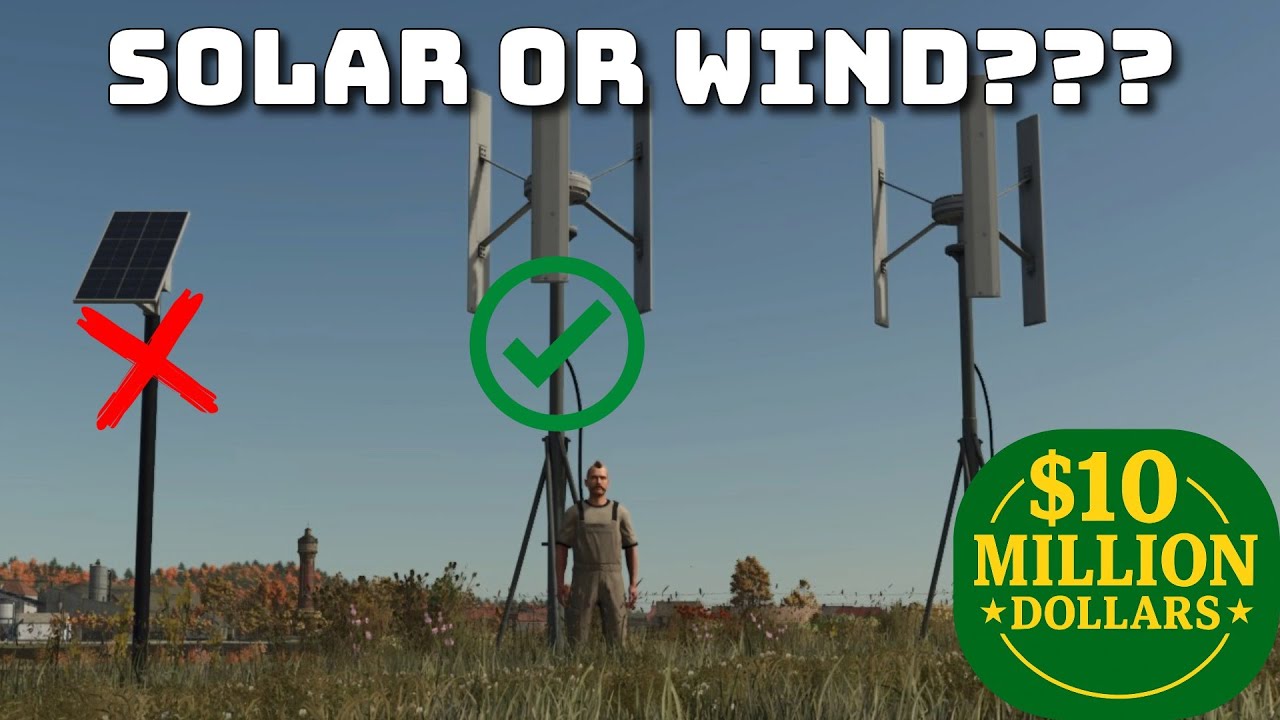 Should I replace Solar Power with Wind Power on this $10 Million Dollar Challenge