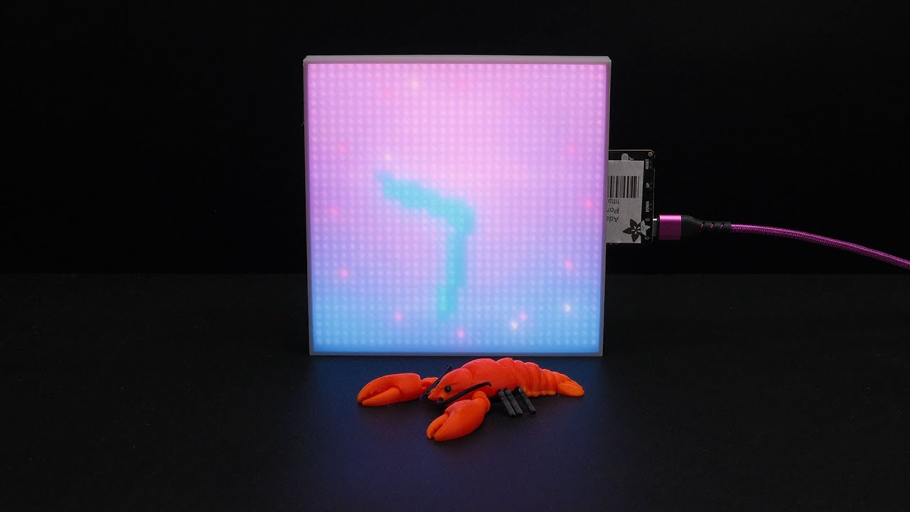 3D Hangouts –  Pixel Displays and Lobsters