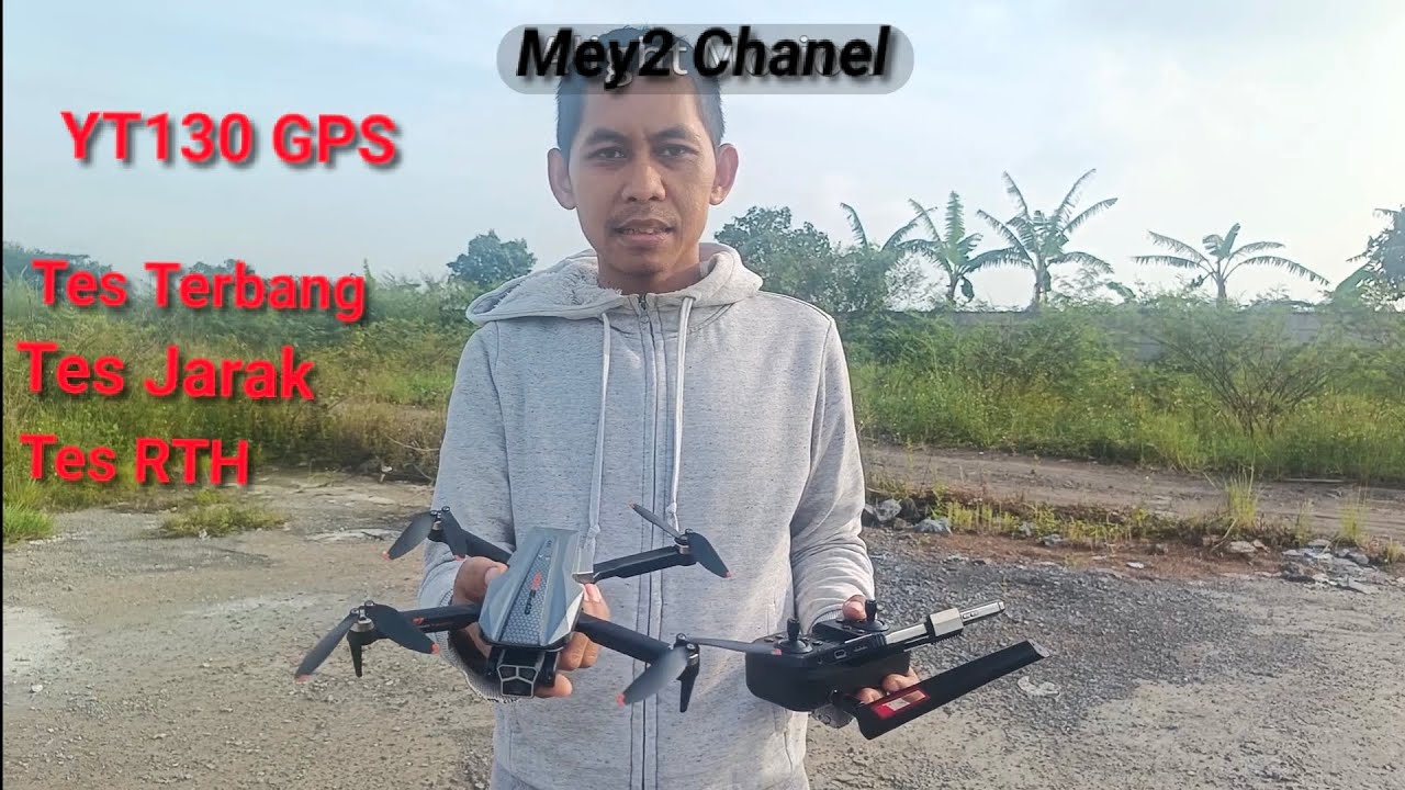 Drone YT130 Tes terbang, jarak dan rth#drone #dronevideo #viral 