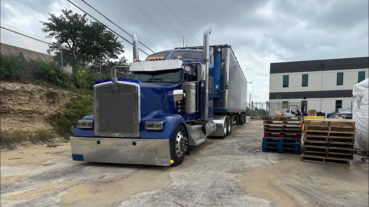 clutch problems, ripped mudflap and small parking lots
