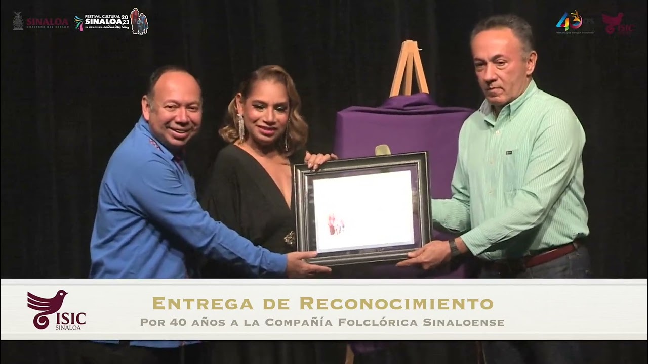 ¡Celebra en grande la Compañía Folclórica Sinaloa del ISIC sus 40 años! (3 Noviembre 2023)