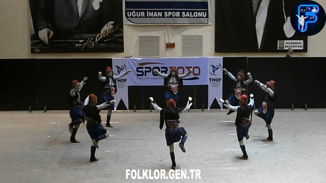Çanakkale Kocatepe GSK - Çanakkale Yöresi - 2013 THOF Zeybekler Aydın Grubu Büyükler Kategorisi