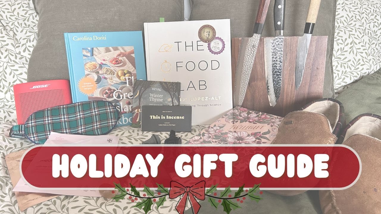 Christmas Gift Guide 2025 🎁 Cozy and Creative Gifts for Anyone!