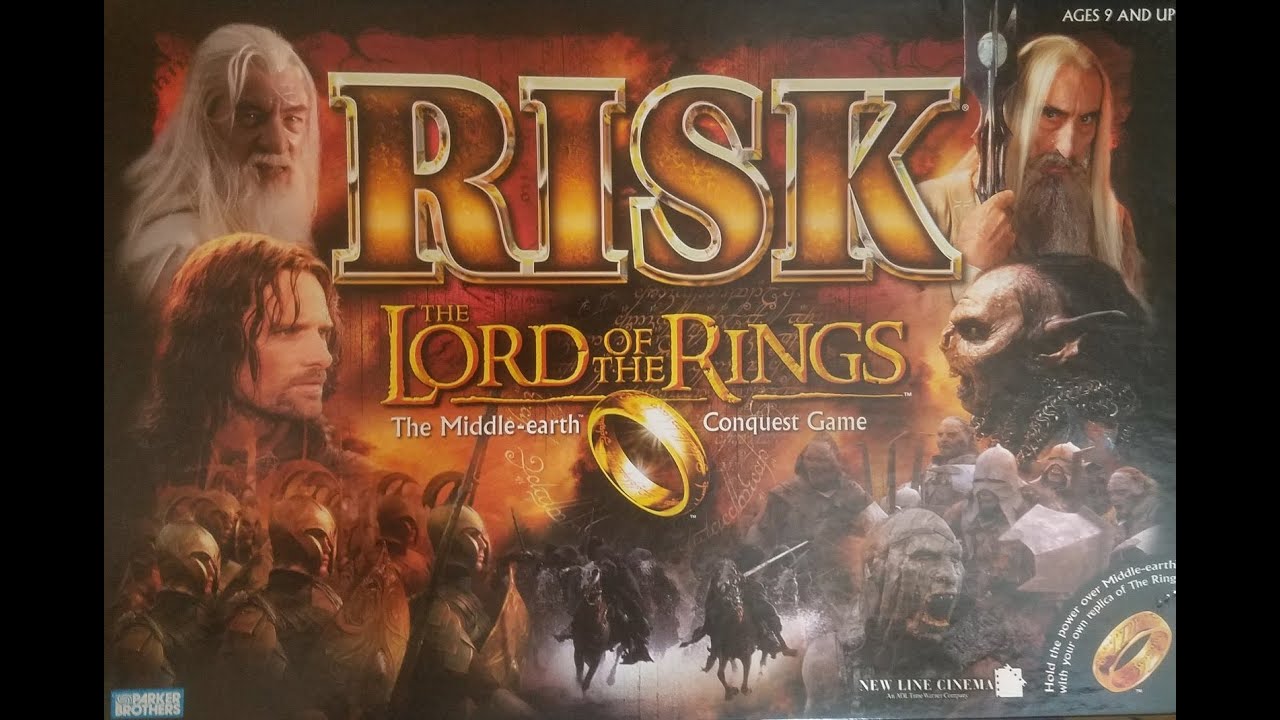 Risk: Lord of the Rings (2002, Parker Brothers) -- What's Inside