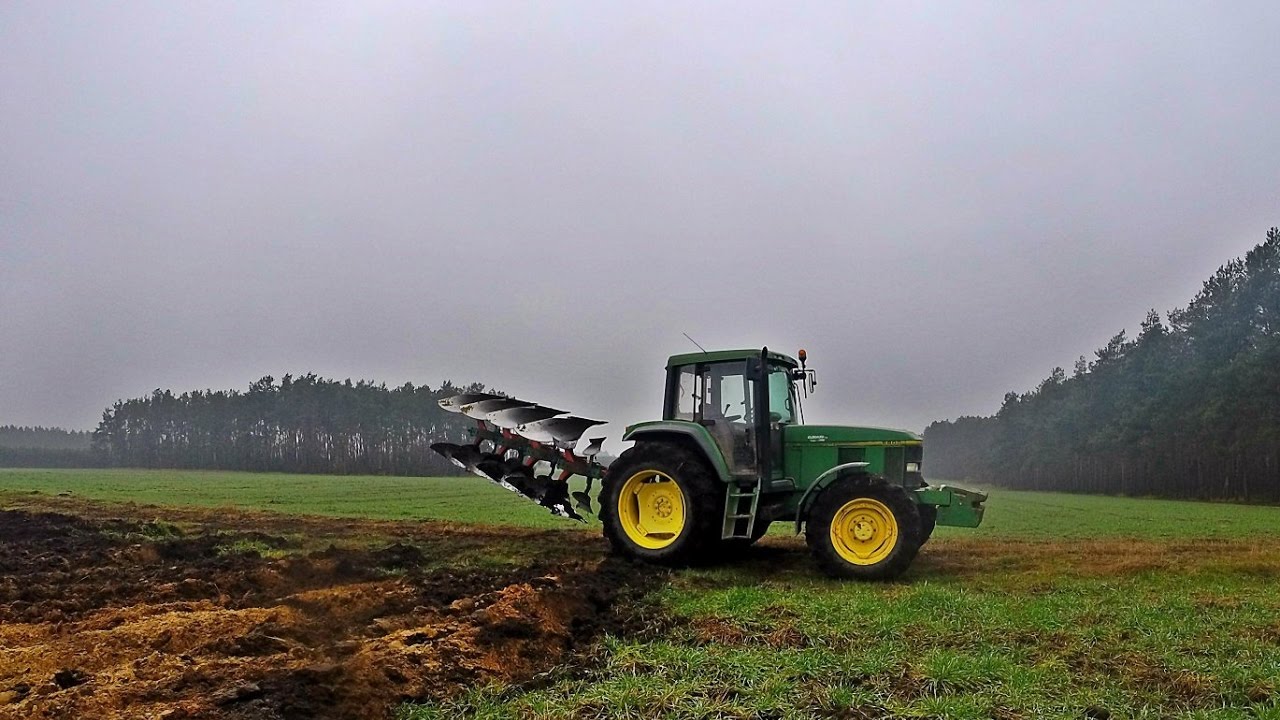 John Deere 6800 + Kverneland