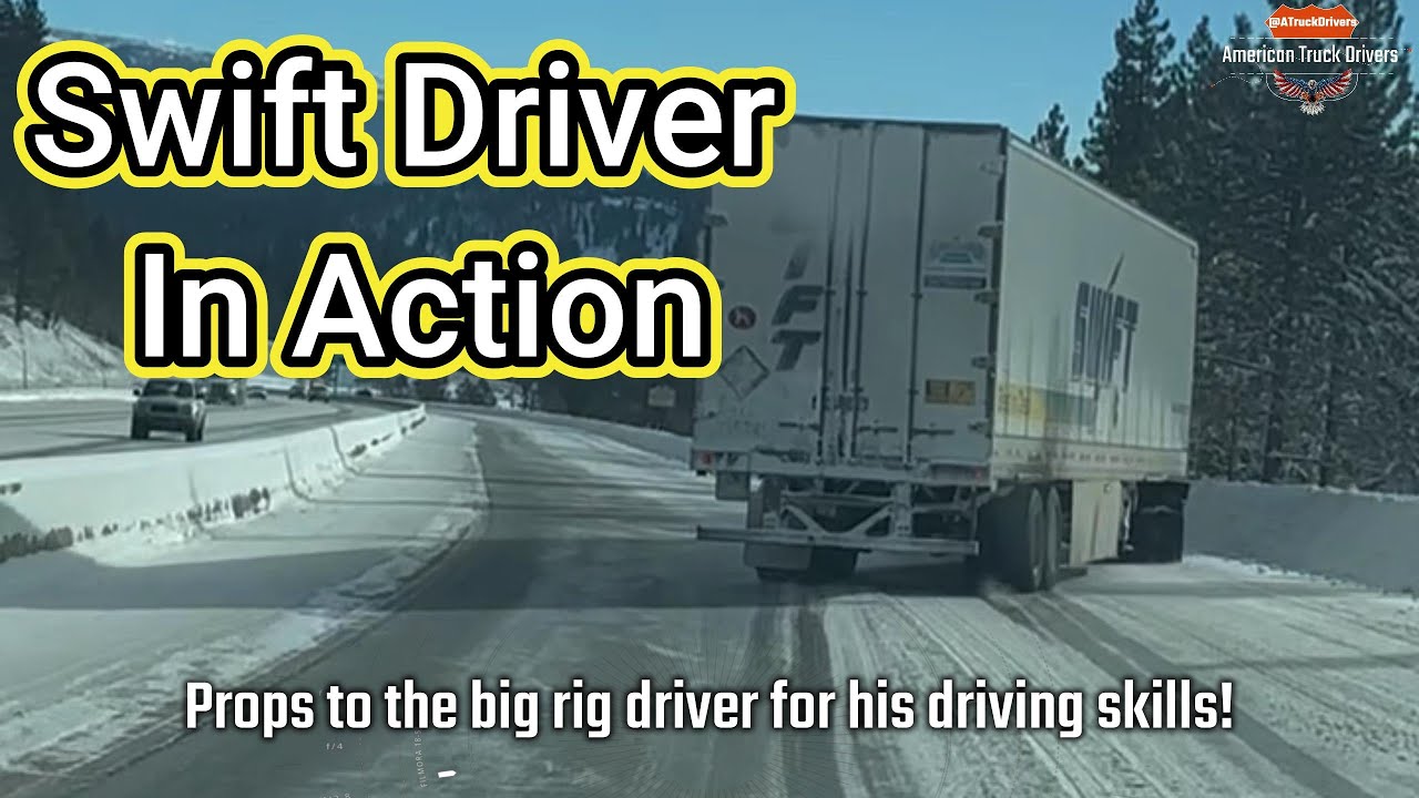 Pile up | Truck cargo theft | Cut offs | Truck sliding on icy road