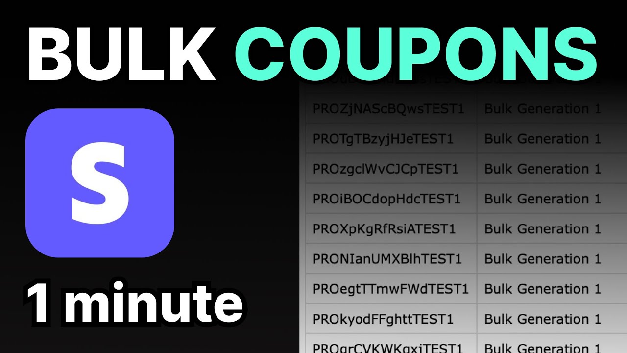 BULK Stripe Promotion Codes: Step-by-Step Tutorial (2025)