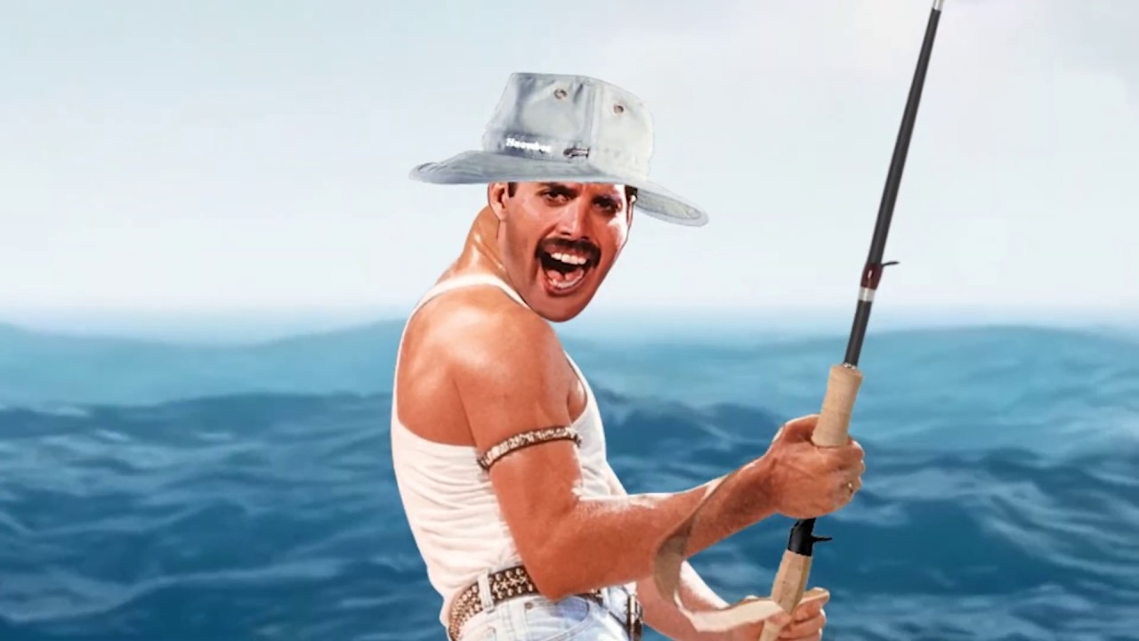 Freddie Mercury goes Fly Fishing with his Mama (ASMR)