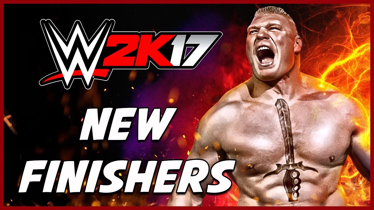 WWE 2K17 PS3  -  New Finishers (Including DLC)