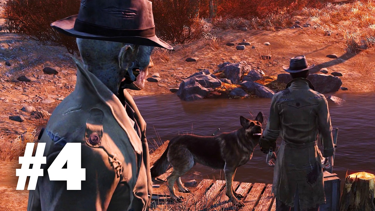 TRACKING A KIDNAPPER | FALLOUT 4 ANNIVERSARY EDITION LIVE PLAYTHROUGH GAMEPLAY ~ PART 4