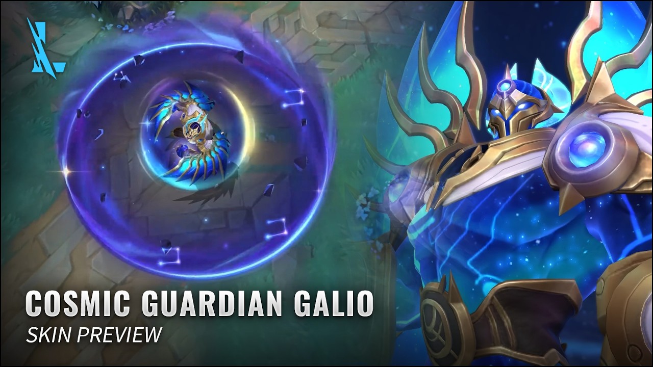 Cosmic Guardian Galio – Skin Preview || League of Legends: Wild Rift