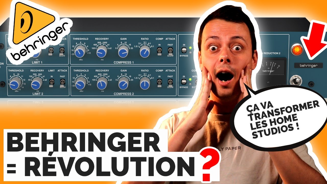BEHRINGER va-t-il RÉVOLUTIONNER votre HOME STUDIO ?? 🤯