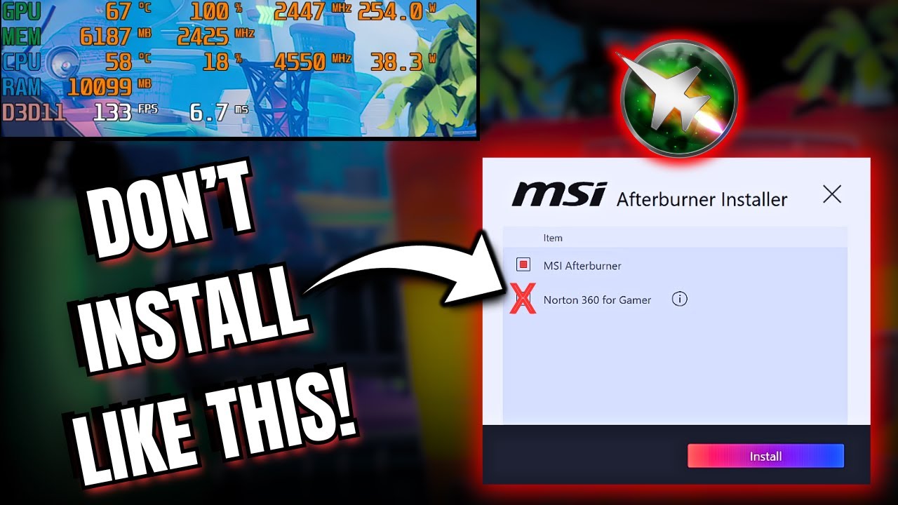 🪛 Правильный способ установки MSI Afterburner в 2025 году!