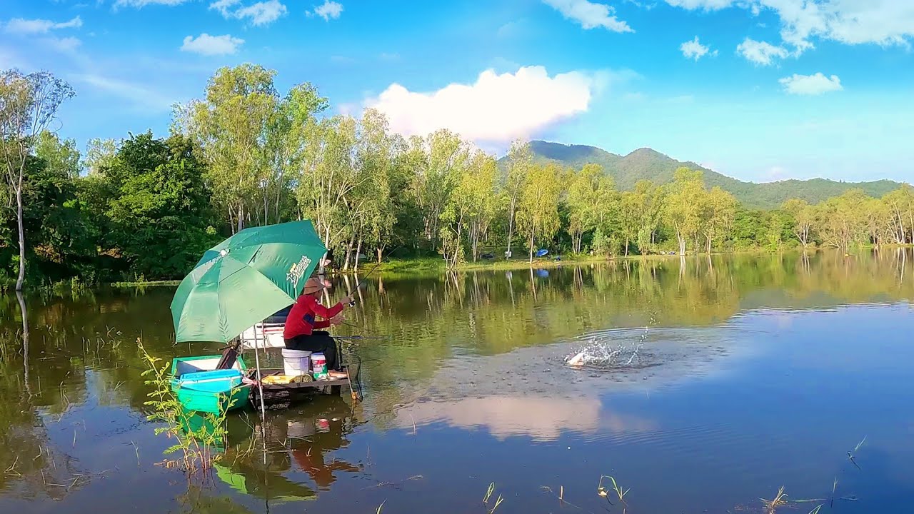 ตกสปิ๋วเปอะ หมายธรรมชาติ ลั่นยาวๆ สายเกือบหมดสปูน 💥 Ab-Fishing