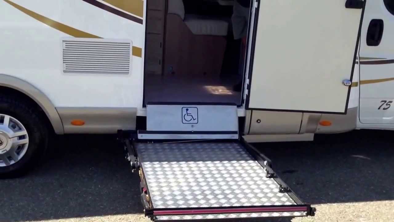 Camper per disabile realizzato su richiesta del Cliente