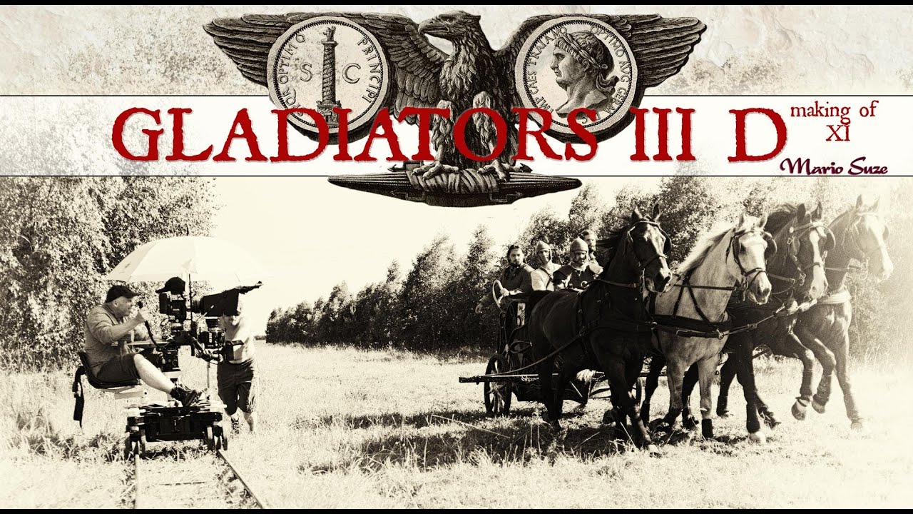 Gladiators 3D - stereoscopic movie (making of by stereographer Mario Suze) vol.11