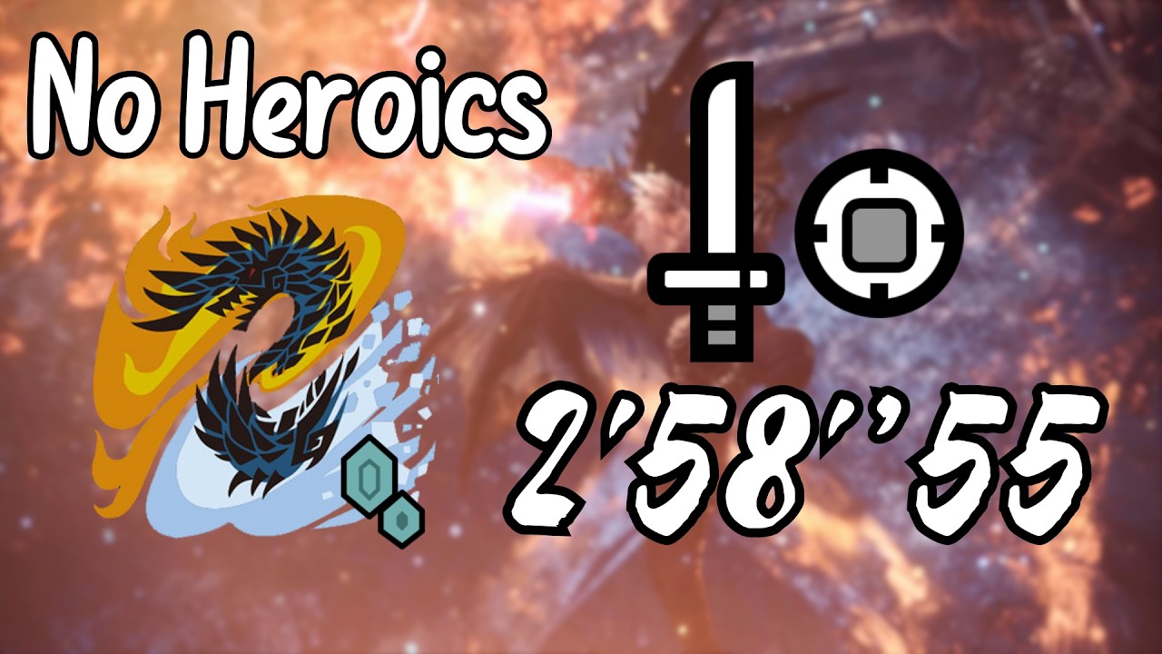 【MHWI:PC】Dawn of the Death Star Alatreon SNS solo No Heroics | 2'58