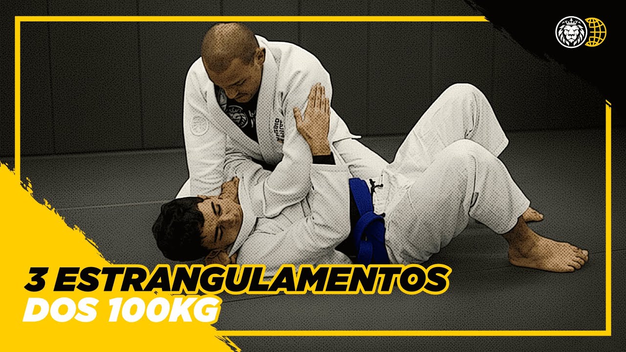 3 Estrangulamentos da Posição dos 100kg | Jiu-Jitsu #imperiojiujitsu #choke #jiujitsu