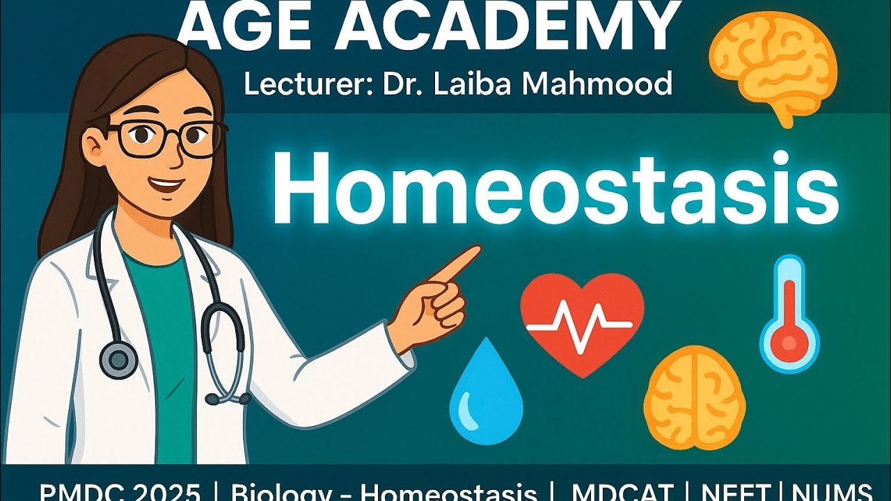 Homeostasis part #3||Nephron||AGE ACADEMY |Dr.laiba Mahmood |full explanation |PM&DC |MDCAT 