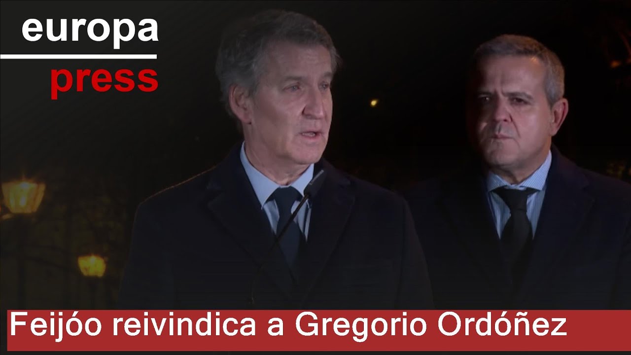 Feijóo reivindica a Ordóñez en momento en el que 