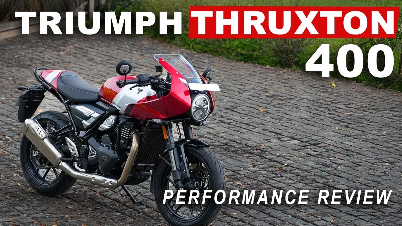 Triumph Thruxton 400 Performance Review in Telugu 