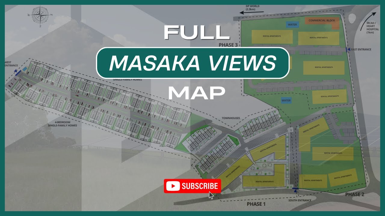 Masaka Views | Real Estate Development in Kigali, Full Map