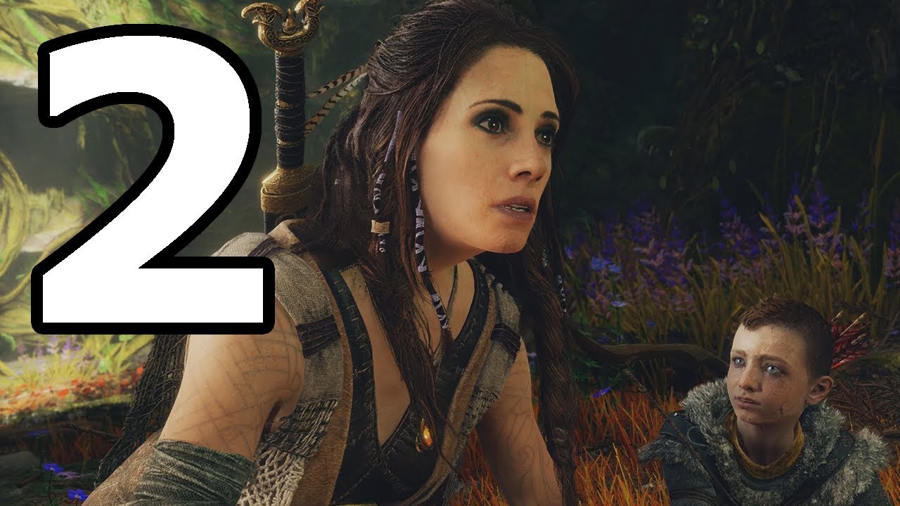 God Of War 4 Walkthrough Part 2 - No Commentary Playthrough (PS4)