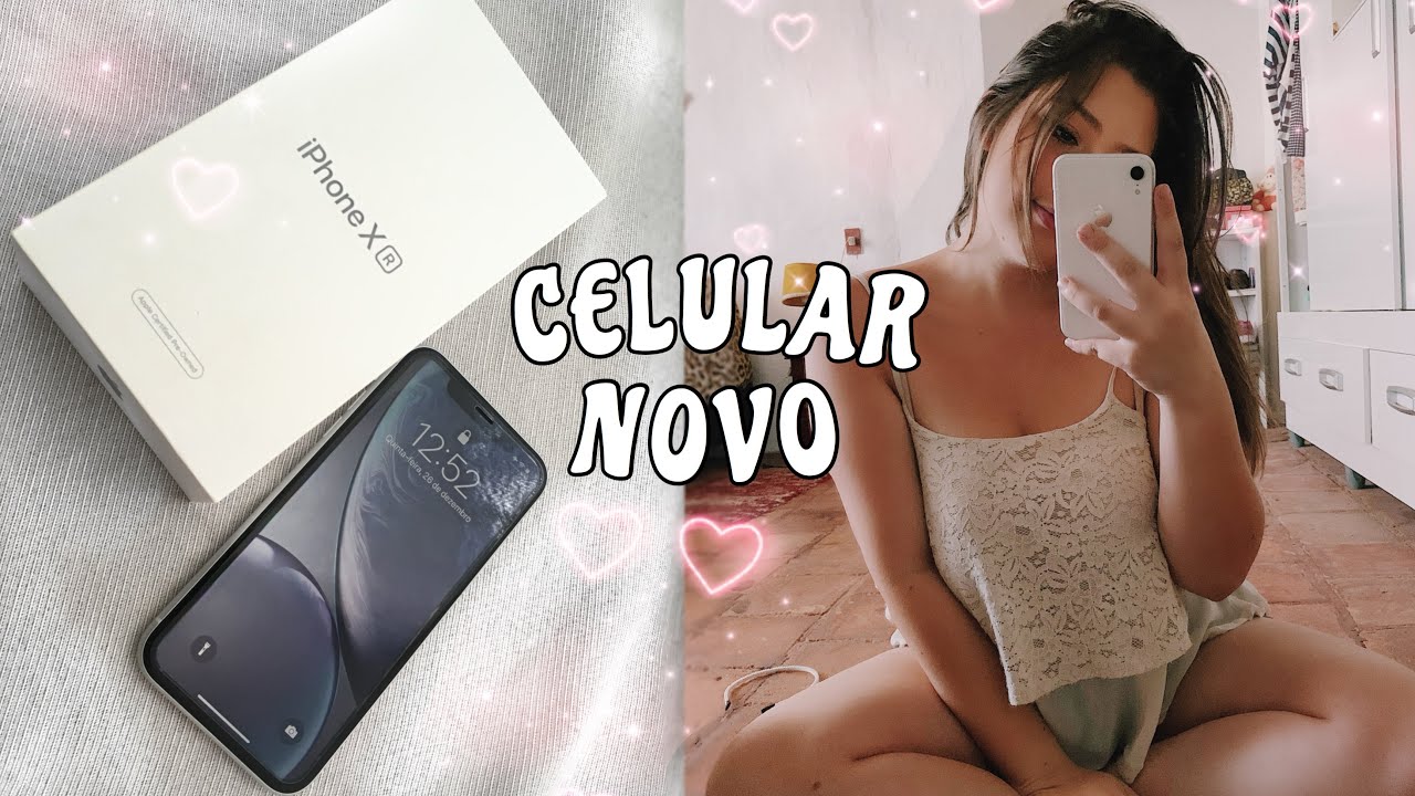 COMPREI O IPHONE XR + mostrando meus APPS ✨