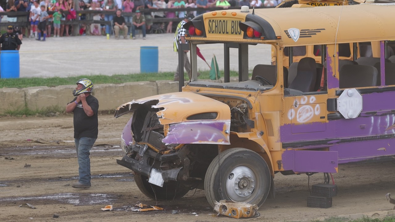 2026 Fayette County Fair School Bus Demolition Derby