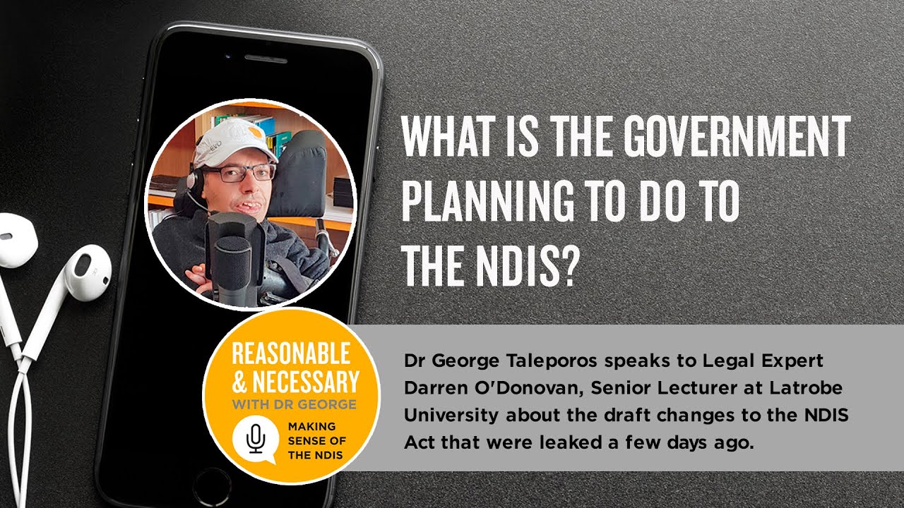 What is the government planning to do to the NDIS?