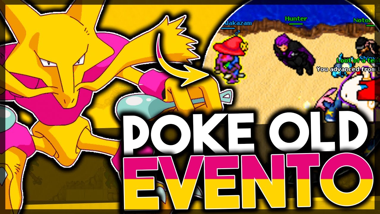 O DIA EM QUE FIZ MEU SHINY ALAKAZAM! 😱 EVENTO DE DIA DAS CRIANÇAS no POKE OLD (Base OTP Antiga)