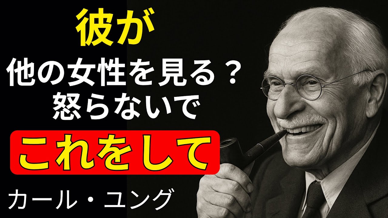 99%の女性は修羅場を起こす。けれど1%だけがコレをする（そして彼は二度と他の女を見ない）｜カール・ユング