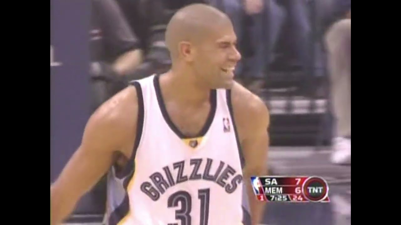 2006 NBA Season San Antonio Spurs @ Memphis Grizzlies - 2006/01/16 (Parker28p; Ginobili15p;Gasol25p)