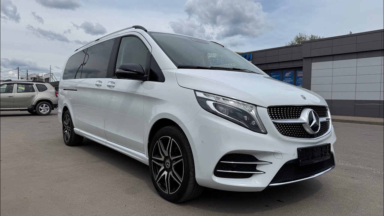 Тест Драйв Mercedes-Benz V300d - 237лс, 4matic, 70.000км, 2021г, цена 9.000.000 ₽