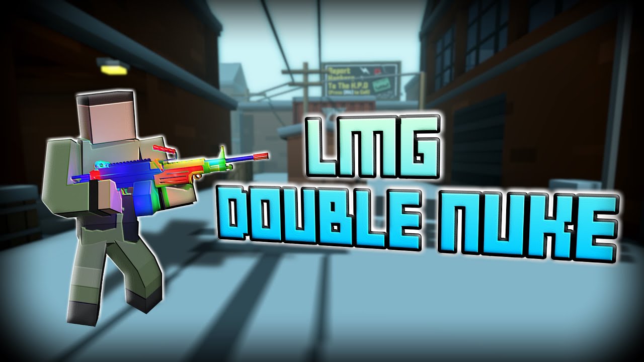 LMG DOUBLE NUKE! (55-0) | Krunker