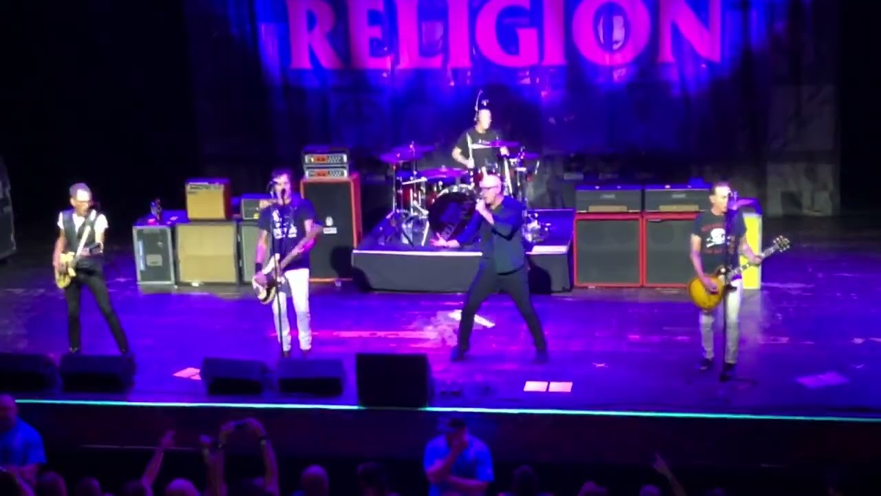 BAD RELIGION - MY SANITY on Age of Unreason Tour Concert at the House of Blues in Orlando FL 9/19/19