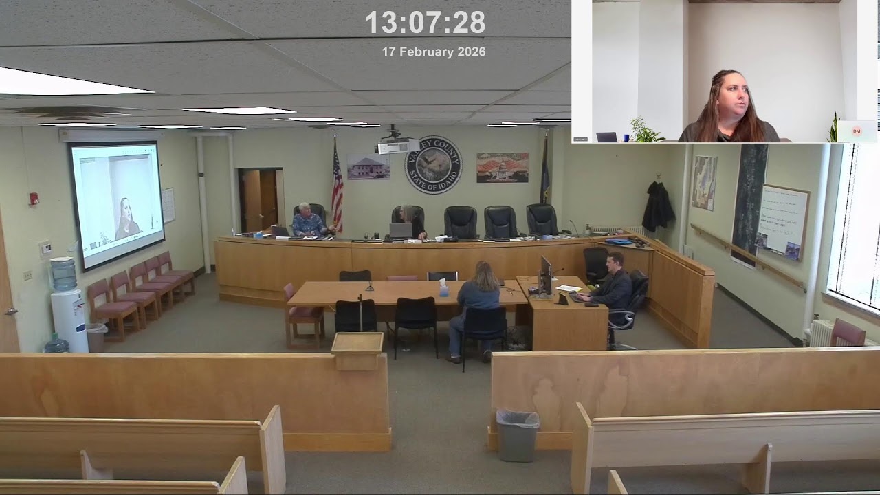 Valley County Board of County Commissioner Meeting February 17, 2026