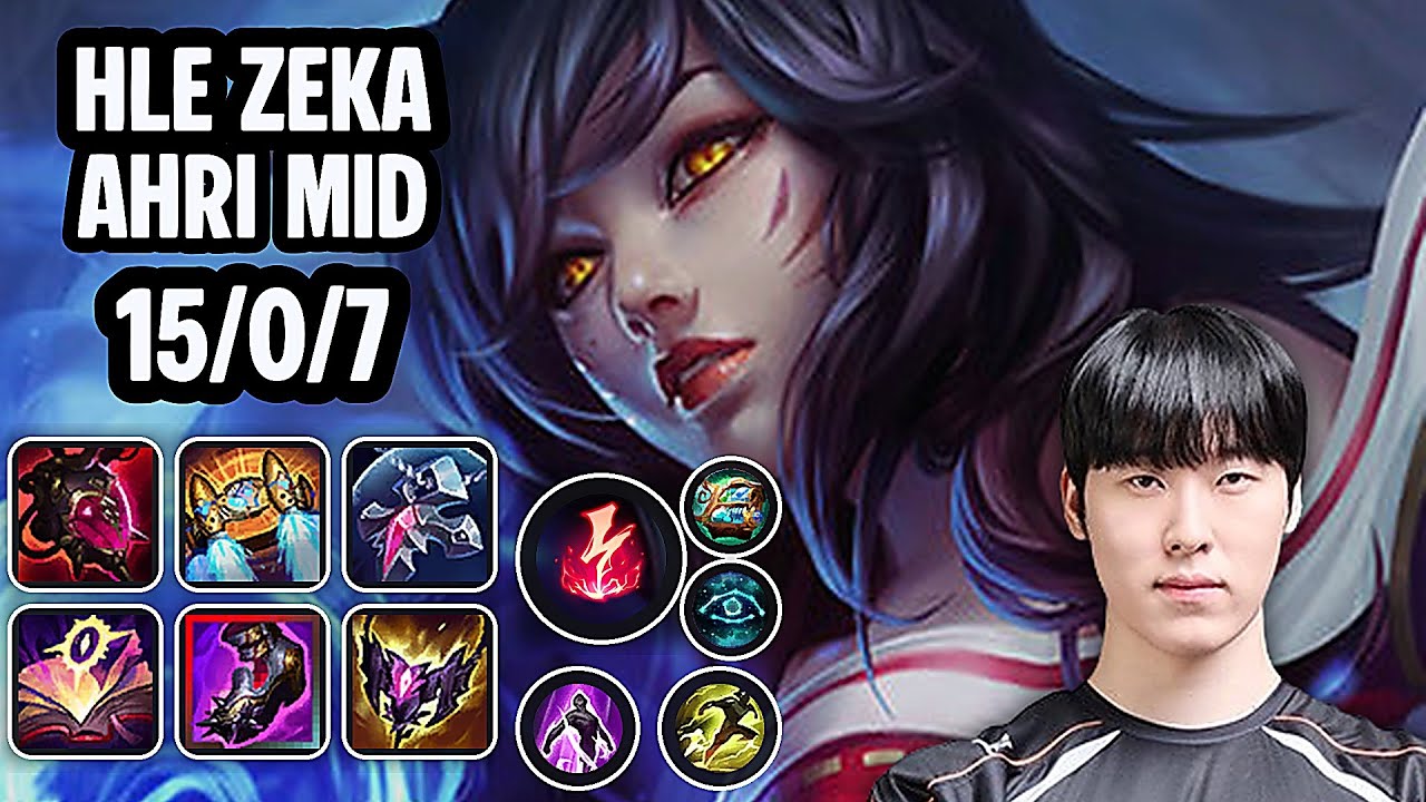 HLE Zeka Ahri Mid SoloQ Replay 20260305