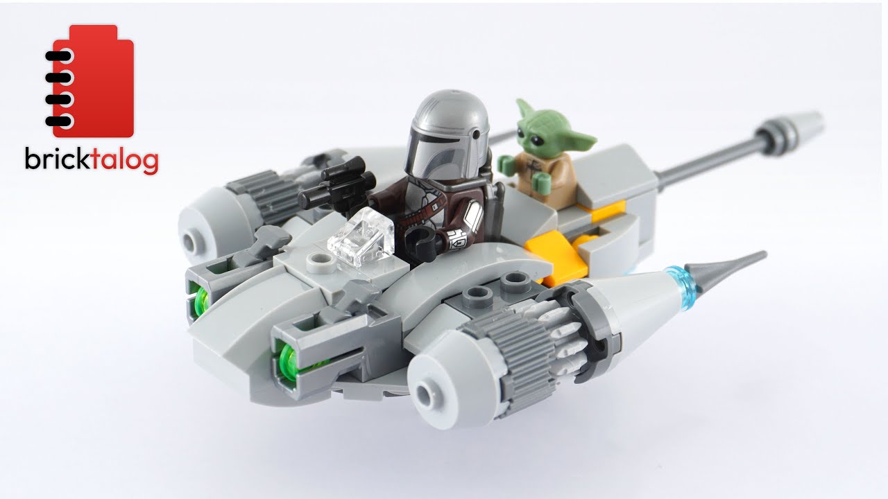 LEGO Star Wars 75363 The Mandalorian N-1 Starfighter Microfighter Speed Build