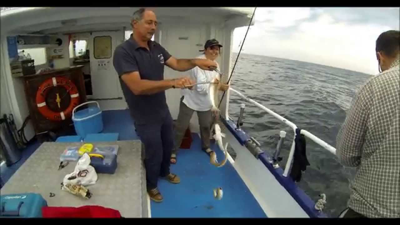 Pêche en mer à Dieppe - Juillet 2015