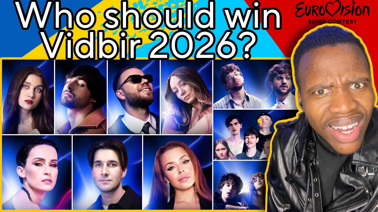 Reacting to Ukraine Vidbir 2026: ALL Finalists! 🇺🇦 | Eurovision 2026 | top 10