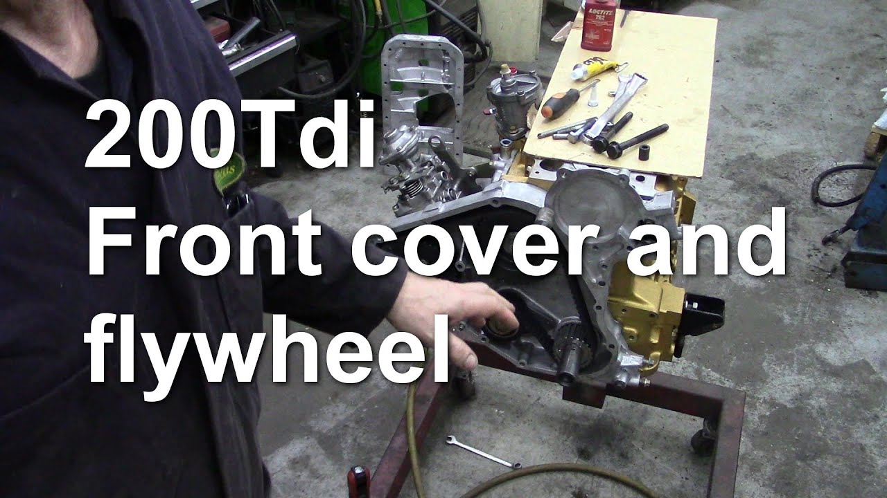 200Tdi front cover and flywheel